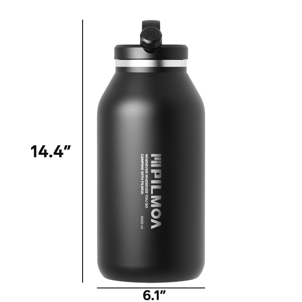 Amazon.co.jp: [ピルモア] 大容量真空タンブラー4L E4000 Green